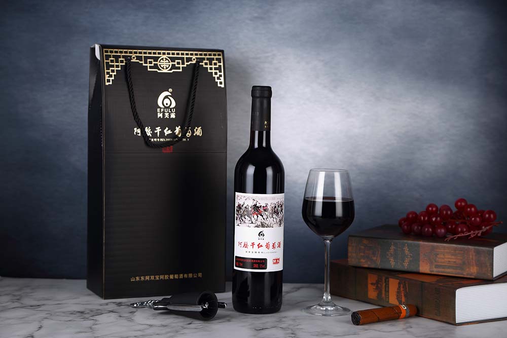 兰生阿胶干红葡萄酒